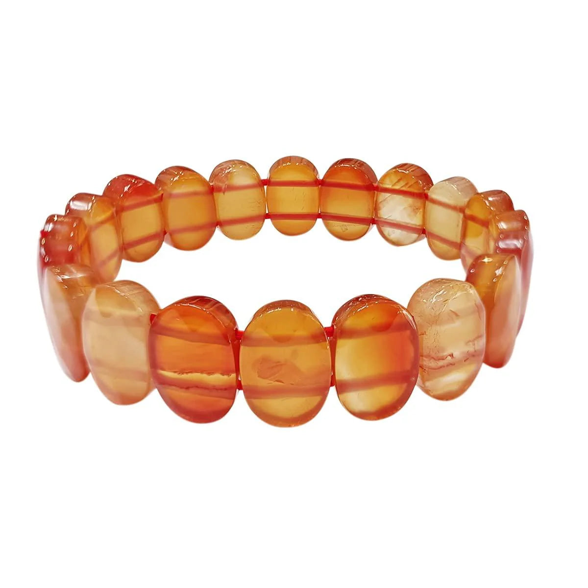 Carnelian Oval Bracelet