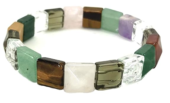 7 Chakra Pyramid Bracelet