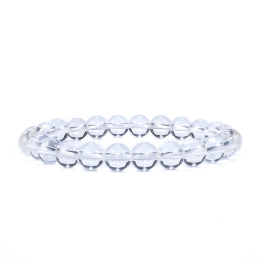Clear Quartz 8mm Bracelet