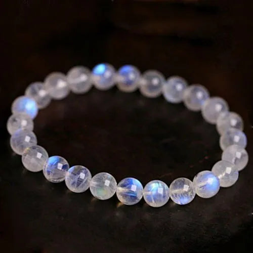 Rainbow Moonstone 8mm Bracelet
