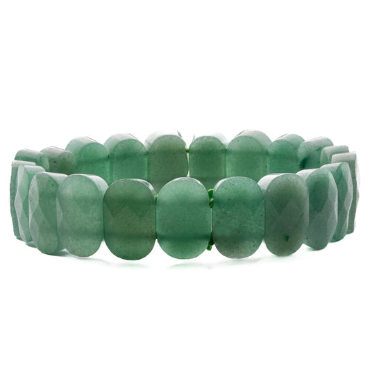 Green Aventurine Oval Bracelet