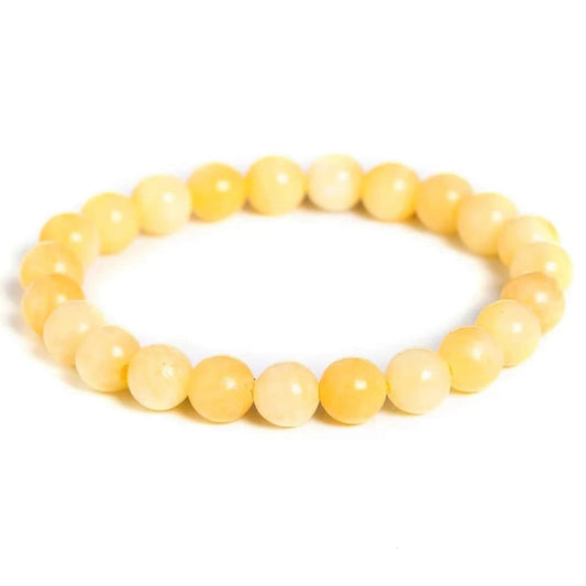 Yellow Calcite 8mm Bracelet