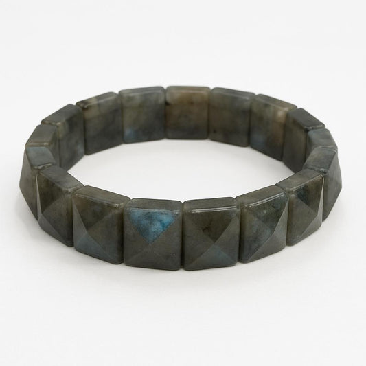 Labradorite Pyramid Bracelet