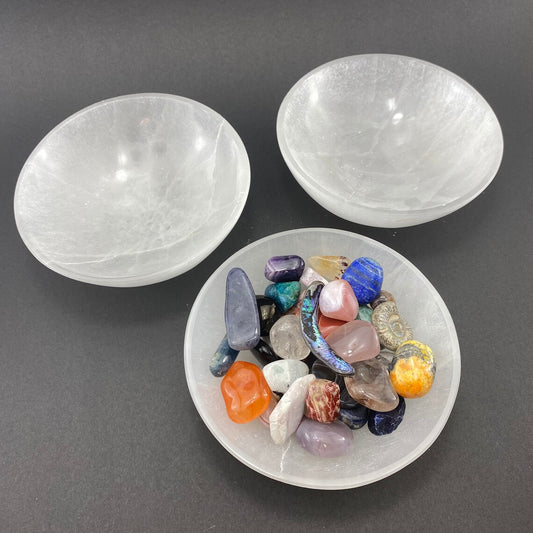 Selenite Bowl 6 inch
